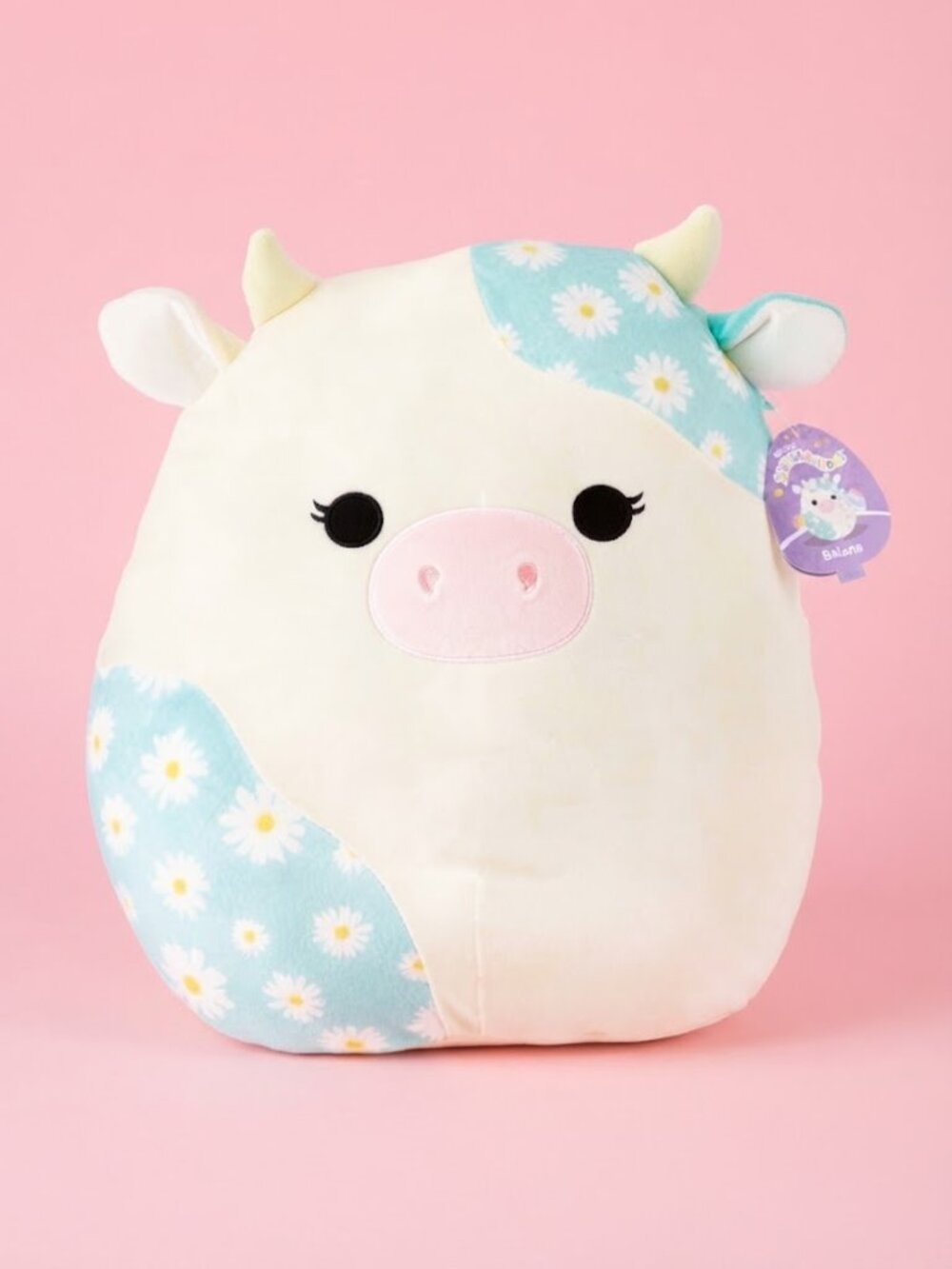 Squishmallow 16" Belana the Daisy Cow - Easter Squad